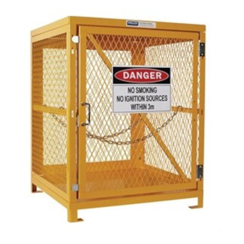 WORKWEAR, SAFETY & CORPORATE CLOTHING SPECIALISTS Forklift Storage Cage. 1 Storage Level Up To 4 Forklift Cylinders