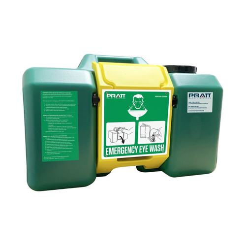 WORKWEAR, SAFETY & CORPORATE CLOTHING SPECIALISTS Portable Gravity Fed Eye Wash Unit. 35L