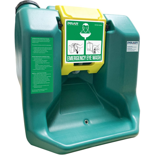 WORKWEAR, SAFETY & CORPORATE CLOTHING SPECIALISTS - Portable Gravity Fed Eye Wash Unit. 55L