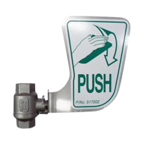 WORKWEAR, SAFETY & CORPORATE CLOTHING SPECIALISTS - Push Handle & 15mm Ball Valve Kit - Vertical Assembly
