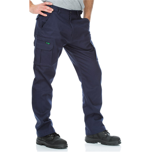 WORKWEAR, SAFETY & CORPORATE CLOTHING SPECIALISTS - DISCONTINUED - Cotton Drill Regular Weight Multi Pocket Cargo Pants