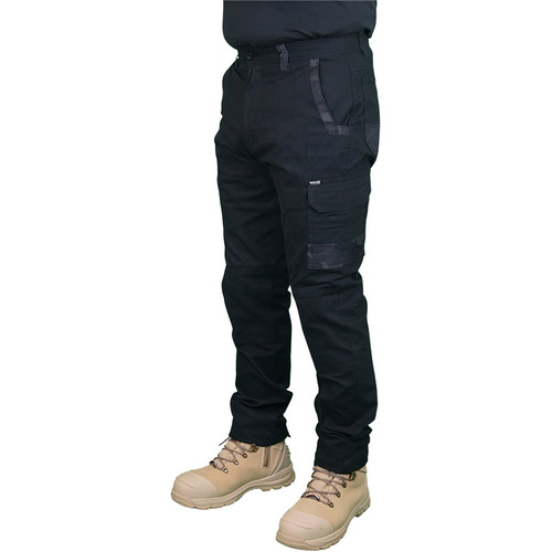 WORKWEAR, SAFETY & CORPORATE CLOTHING SPECIALISTS - DISCONTINUED - Decoy Canvas Modern Fit Stretch Cargo Pants