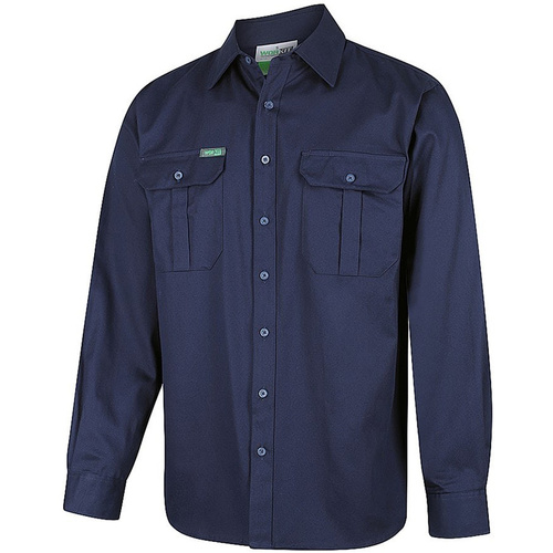WORKWEAR, SAFETY & CORPORATE CLOTHING SPECIALISTS - DISCONTINUED - Regular Weight Long Sleeve Shirt