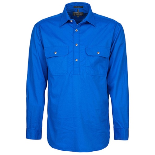 WORKWEAR, SAFETY & CORPORATE CLOTHING SPECIALISTS Men’s Pilbara Heavy Weight Closed Front L/S Shirt