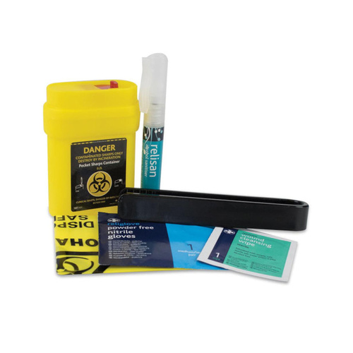 WORKWEAR, SAFETY & CORPORATE CLOTHING SPECIALISTS - Sharps Single Use Pack, Cardboard Case