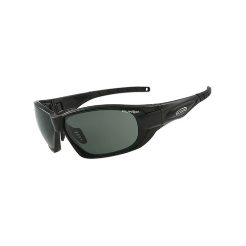 WORKWEAR, SAFETY & CORPORATE CLOTHING SPECIALISTS - Genisys Black Gloss Frame Polarised