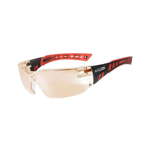 WORKWEAR, SAFETY & CORPORATE CLOTHING SPECIALISTS Speed Red/Black Frame AF/AS Eclipse Lens (MOQ 10)