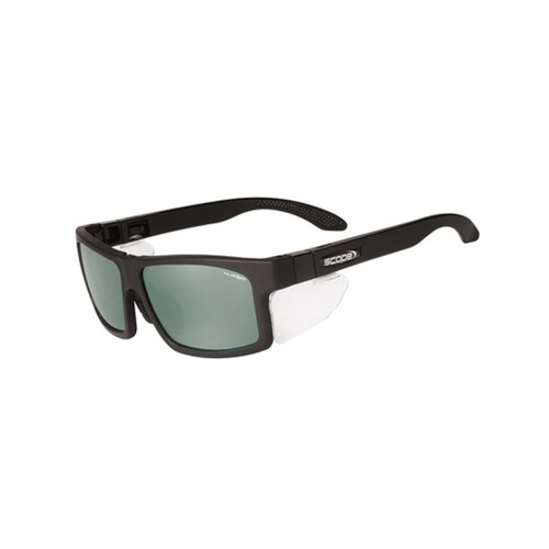 WORKWEAR, SAFETY & CORPORATE CLOTHING SPECIALISTS Cross Fit Frozen Blk Frame Polarised Lens/Inc X-Fit Temples