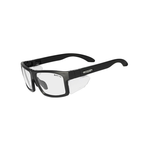 WORKWEAR, SAFETY & CORPORATE CLOTHING SPECIALISTS - Cross Fit Frozen Blk Frame Smart Vue (Photochromic) Lens/Inc X-Fit Temples