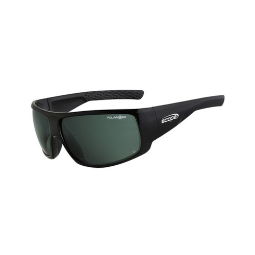 WORKWEAR, SAFETY & CORPORATE CLOTHING SPECIALISTS Maverick Black Gloss Frame Polarised  Lens