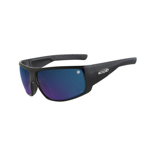 WORKWEAR, SAFETY & CORPORATE CLOTHING SPECIALISTS Maverick Gunmetal Frame Blue Mirror Lens