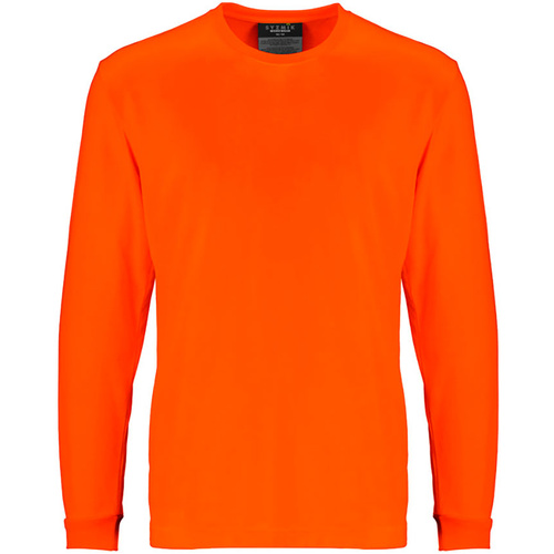 WORKWEAR, SAFETY & CORPORATE CLOTHING SPECIALISTS - Mens Hi Vis Long Sleeve Tee