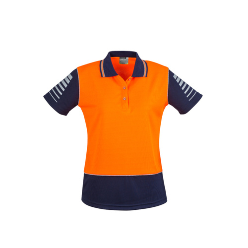 WORKWEAR, SAFETY & CORPORATE CLOTHING SPECIALISTS - Womens Hi Vis Zone Polo
