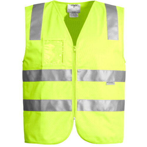 WORKWEAR, SAFETY & CORPORATE CLOTHING SPECIALISTS - Unisex Hi Vis Zip Vest