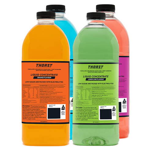 WORKWEAR, SAFETY & CORPORATE CLOTHING SPECIALISTS - LIQUID CONCENTRATES - Mixed Flavours