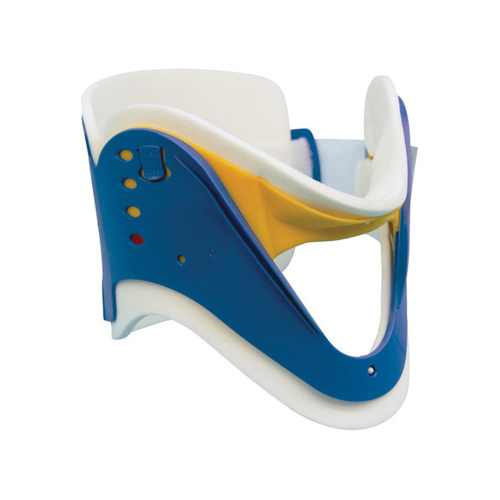 WORKWEAR, SAFETY & CORPORATE CLOTHING SPECIALISTS - TREK EZYNEKPRO CERVICAL COLLAR, PLASTIC & FOAM CONSTRUCTION, LOCKABLE ADJUSTMENT TRACKS FOR SYMMETRICAL HEIGHT ADJUSTMENT
