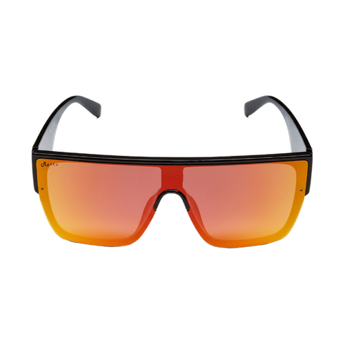 WORKWEAR, SAFETY & CORPORATE CLOTHING SPECIALISTS - Bohemian PR4696 BL.R - Shiny black frame, red multi coated polarised lens