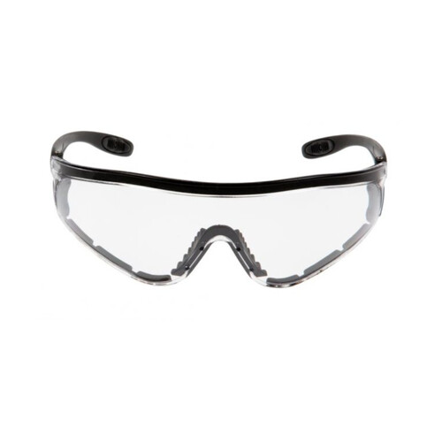 WORKWEAR, SAFETY & CORPORATE CLOTHING SPECIALISTS FLARE RS5959+V+PS MBL.C - Matt Black Frame, Clear Lens - Safety Glasses