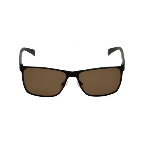 WORKWEAR, SAFETY & CORPORATE CLOTHING SPECIALISTS FLASH PN24144 BL.BR+AR - Shiny Black frame, Brown polarised lens + AR coating - NYLON