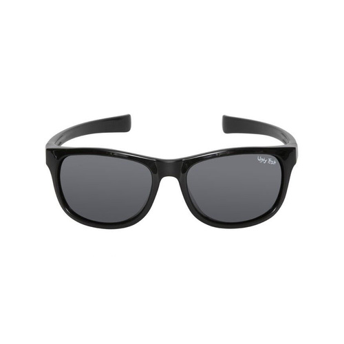 WORKWEAR, SAFETY & CORPORATE CLOTHING SPECIALISTS PU5699 BL.SM - Shiny Black frame, Smoke polarised lens - TPEE