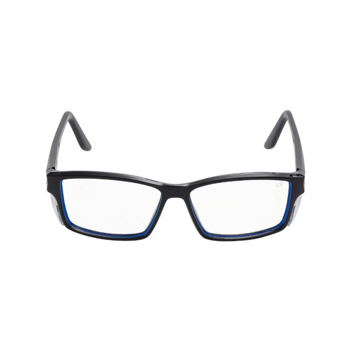 WORKWEAR, SAFETY & CORPORATE CLOTHING SPECIALISTS DISCONTINUED - TWISTER RS242 BL.C - Shiny Black Frame, Clear Lens - Professional Series
