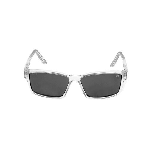 WORKWEAR, SAFETY & CORPORATE CLOTHING SPECIALISTS DISCONTINUED - TWISTER S RS242S C.SM - Clear Frame, Smoke Lens - Professional Series