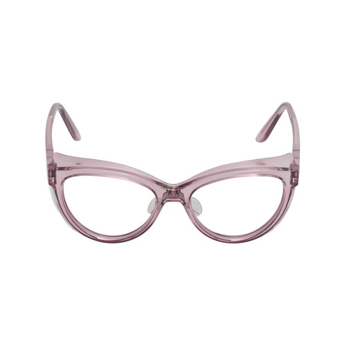 WORKWEAR, SAFETY & CORPORATE CLOTHING SPECIALISTS LYNX RS454 PL.C - Pink Frame, Clear Lens - Professional Series