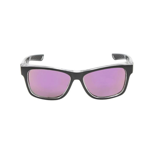 WORKWEAR, SAFETY & CORPORATE CLOTHING SPECIALISTS DISCONTINUED - SPARKIE - Matt Black / Pink Revo Safety Glasses