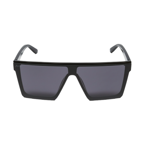 WORKWEAR, SAFETY & CORPORATE CLOTHING SPECIALISTS Rogue PR4025 BL.SM - Shiny black frame, smoke multi coated polarised lens