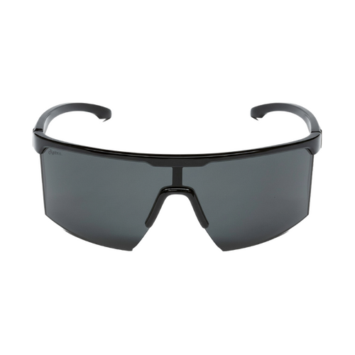 WORKWEAR, SAFETY & CORPORATE CLOTHING SPECIALISTS Shadow PR4254 BL.SM - Shiny black frame, smoke multi coated polarised lens